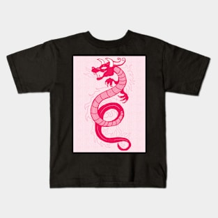 Year Of The Dragon | Sakura Version Kids T-Shirt